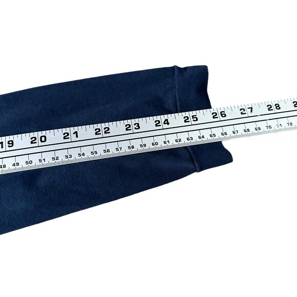 Rhone Essentials Lounge Henley Shirt Men’s Large Navy Long Sleeve V-Neck Cotton - Picture 10 of 11